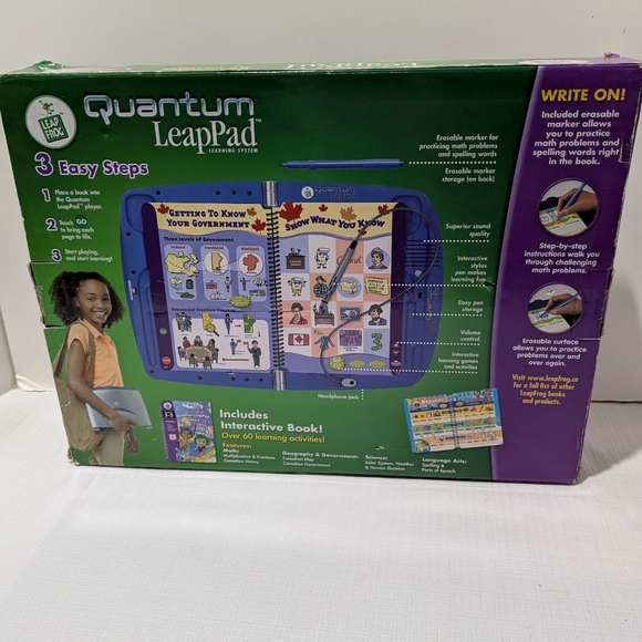 Quantum LeapPad Learning System New in Box - Picture 2 of 12